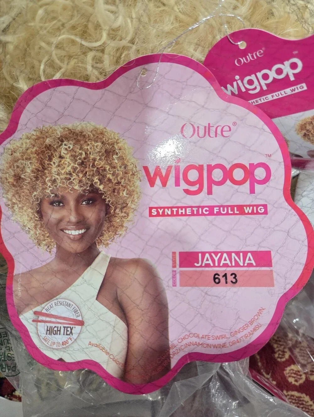 Jayana Synthetic Full Wig - 613 Blonde